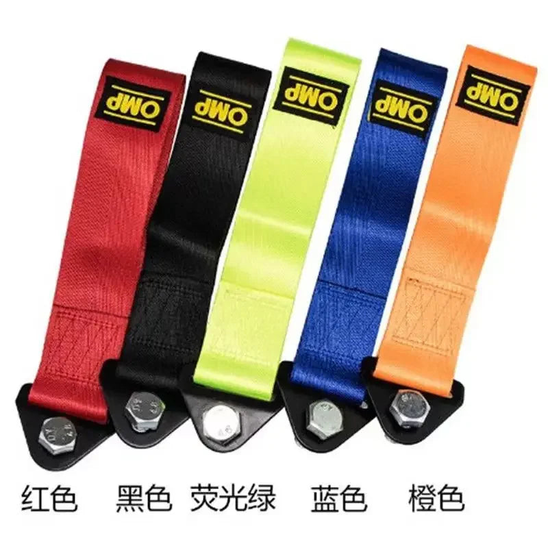 Automobile modified decorative trailer belt, fpersonalized upgraded version of smooth surface traction trailer rope tools